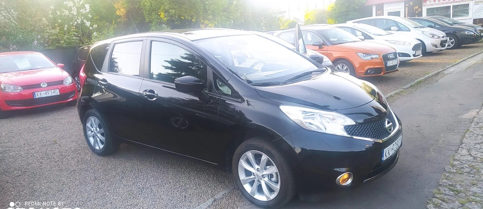 Nissan Note cena 33900 przebieg: 114000, rok produkcji 2014 z Kraków małe 781